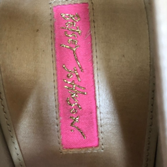 Sz9 RARE Betsey Johnson satin pumps w ruffle - Picture 5 of 13